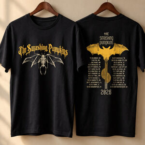 The Smashing Pumpkins Tour 2026 Graphic T-Shirt